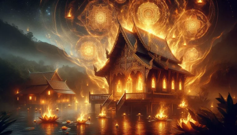 ฝันว่าบ้านไฟไหม้ ความหมายและเลขเด็ด | HuayWin999